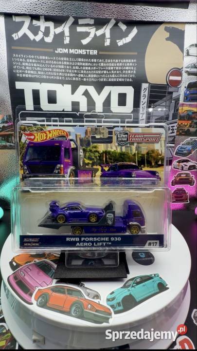 Hot Wheels Team Transport RWB Porsche 930 Aero Samochody i pojazdy Wrocław
