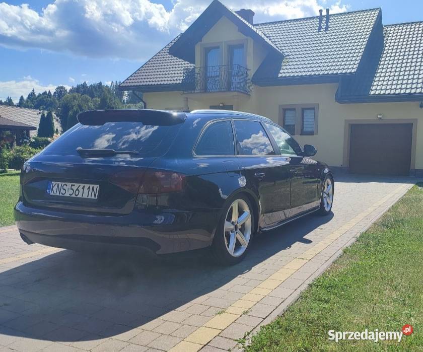 Audi a4b8 Quatrosportowe zawieszenie podniesiona Nowy Sącz