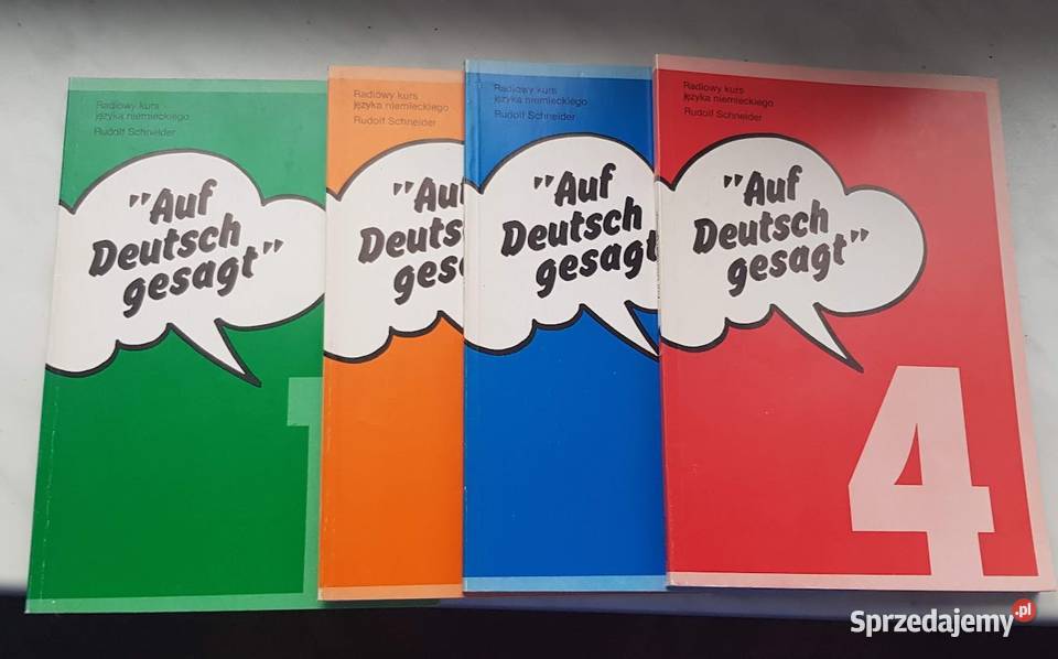 Rudolf Schneider Auf Deutsch gesagt Cz1 4 Zielona Góra sprzedam