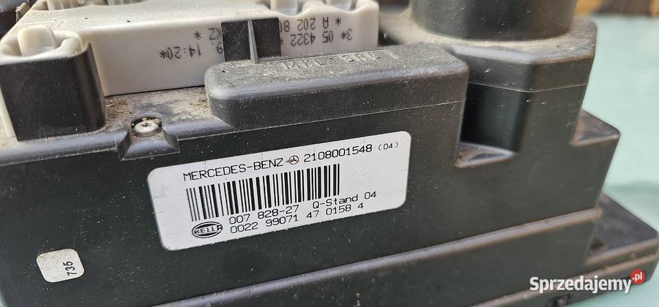 Pompka zamka centralnego mercedes w210 w202 wielkopolskie Zbąszyń