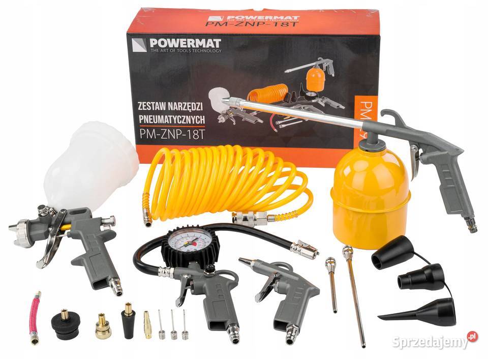 ZESTAW NARZĘDZI PNEUMATYCZNYCH MALARSKICH DO Odkurzacze przemysłowe śląskie Katowice