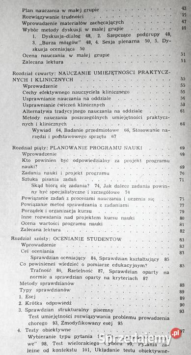 uczyć medycyny David Newble Robert Cannon Chełm