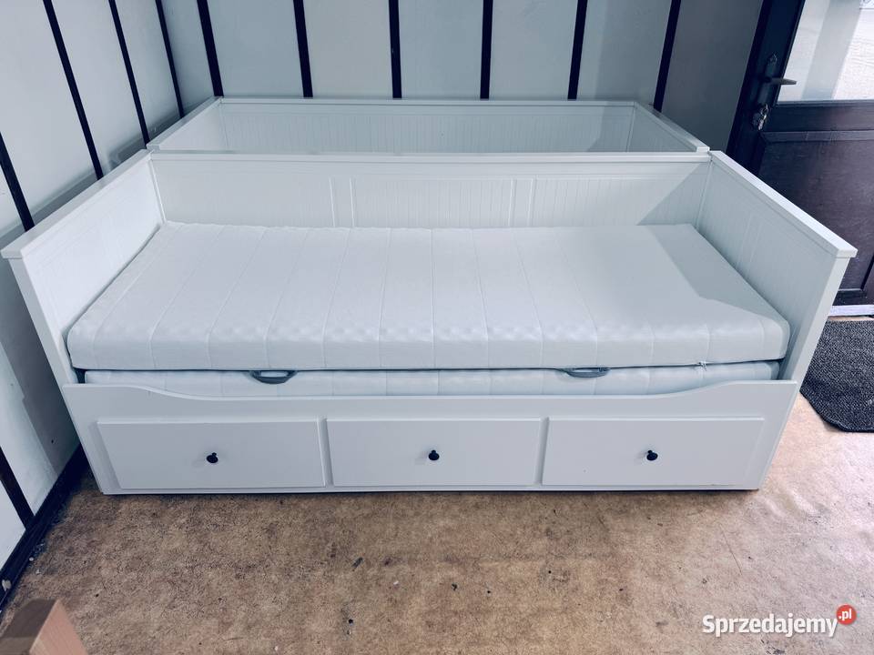 IKEA HEMNES Leżanka Łóżko z 3 szufladami 2 Łóżka i materace