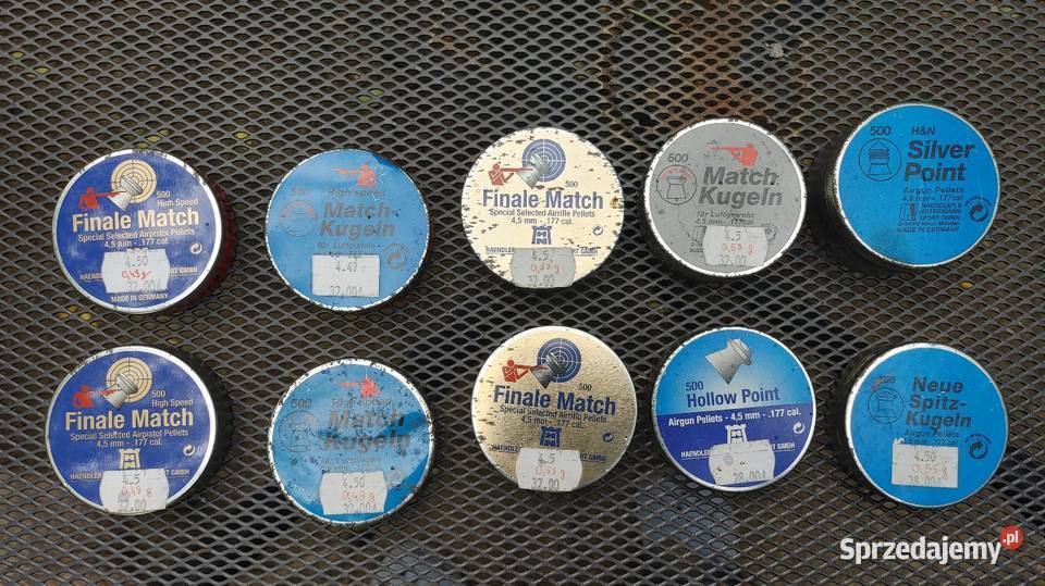 Śrut 45mm HN x 10 Oryg match hollow silver spitz Kobyłka