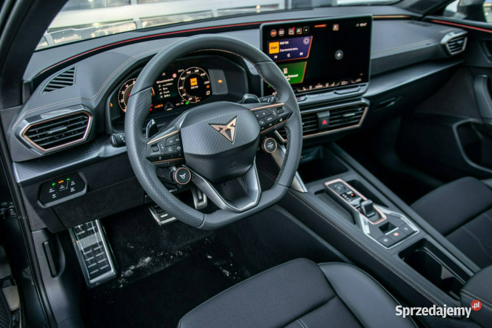 Cupra Leon 15 eTSI 150 DSG Dostępny ręki elektrycznie ustawiane fotele Łódź