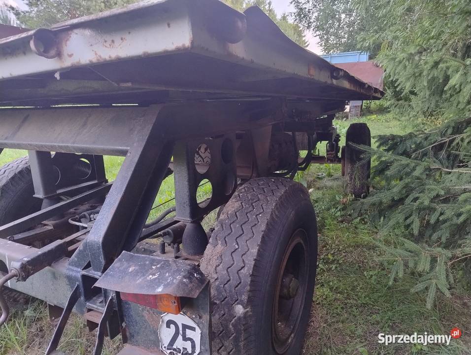 Przyczepa IFA hl 8011 wywrotka dwie strony Przyczepy rolnicze