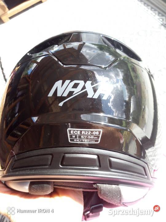 Kask szczękowy NAXA FF1 rozmiar M 800 Okazja warmińsko-mazurskie sprzedam