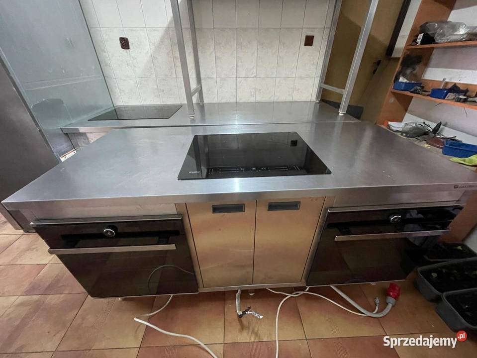 Stół gastronomiczny dwustronny wyspa i indukcją Starachowice