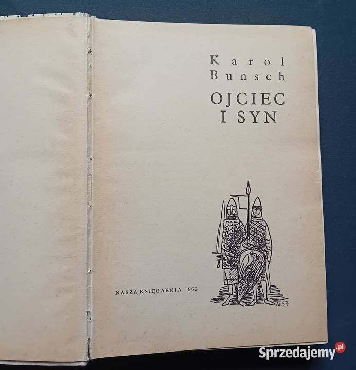 Karol Bunsch Ojciec i syn Nasza Ksiegarnia 1962 Koźminek