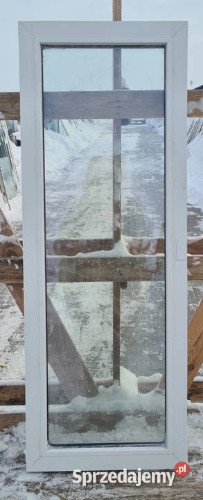 OKNA KacprzaK Witryna 49X132 FIX Używany PCV Lublin