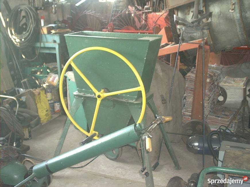Ręczny rozdrabniacz siekacz do okopowych na wielkopolskie
