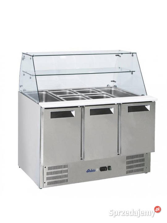 Stół Chłodniczy Sałatkowy 3Drzwiowy Kraków