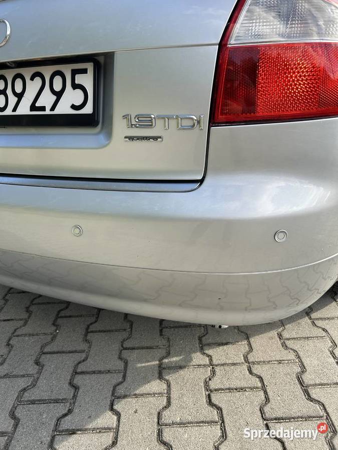 A4 b6 z pancernym silnikiem 19 TDI110 QUATTRO diesel A4 Borków