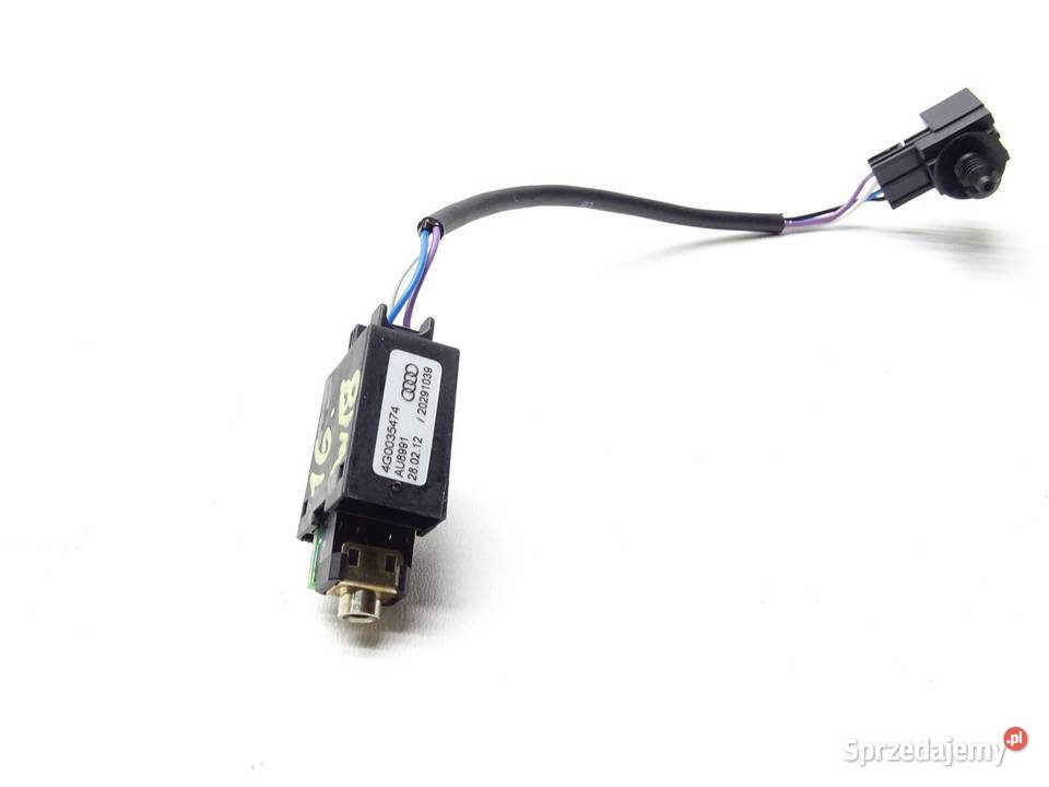 GNIAZDO WEJŚCIE AUX ZŁĄCZE 4G0035474 AUDI A6 C7 Rozdzielacze gniazda zapalniczki