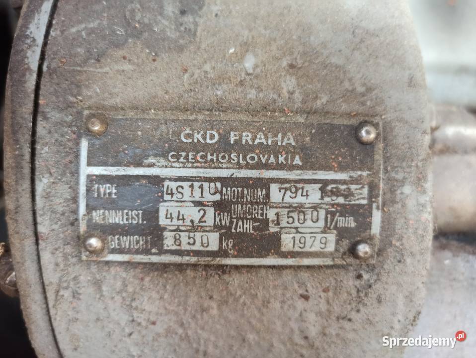 Agregat prądotwórczy AM4T1 50 KVA Praga ifa Chełm