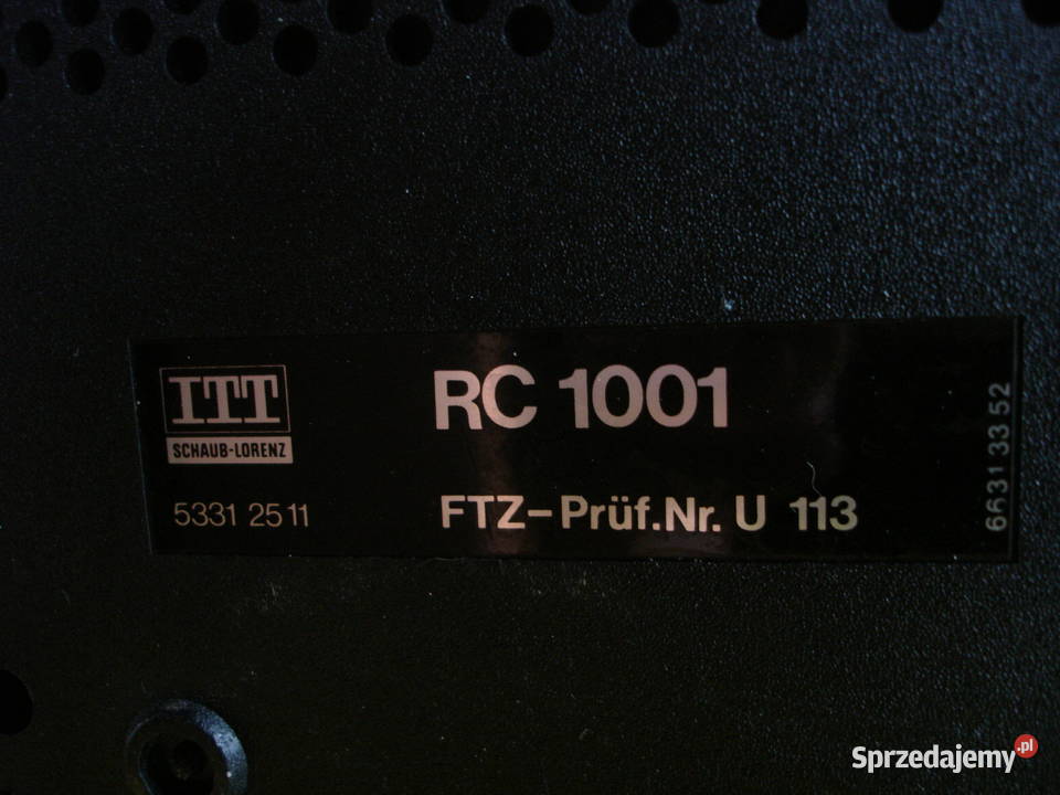 Radiomagnetofon ITT RC1001 Magnetofony lubuskie Zielona Góra
