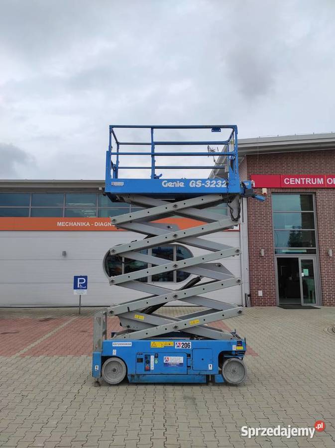Podnośnik nożycowy GENIE GS 3232 206 Jasło sprzedam