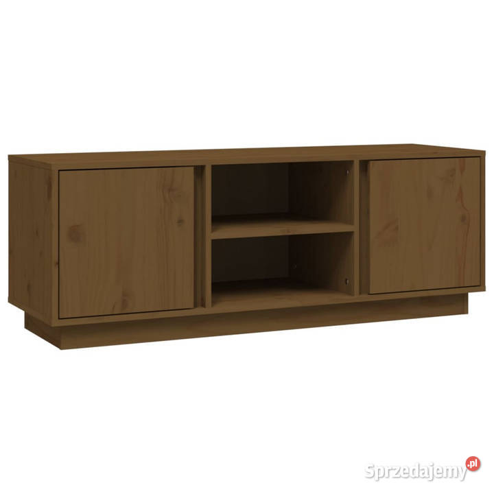 Szafka pod TV miodowy brąz 110x35x405 lite RTV Warszawa