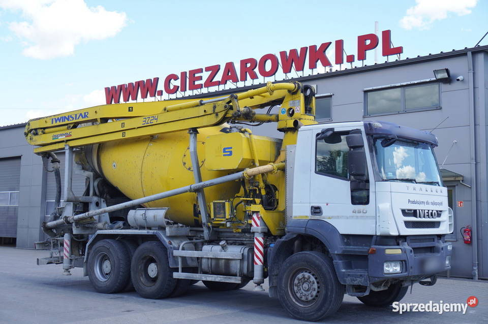 Iveco Trakker 450 6x4 Pompogruszka Sermac małopolskie Kraków