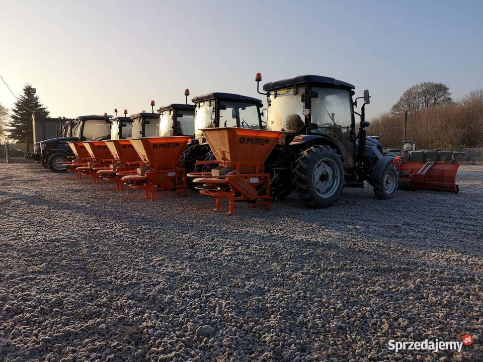 Ciągnik komunalny LOVOL M254 M404 z pługiem i Opole