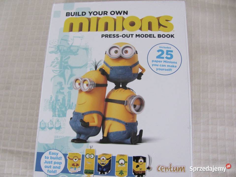 Minionki Książeczka zręcznościowa do składania lubelskie Zamość