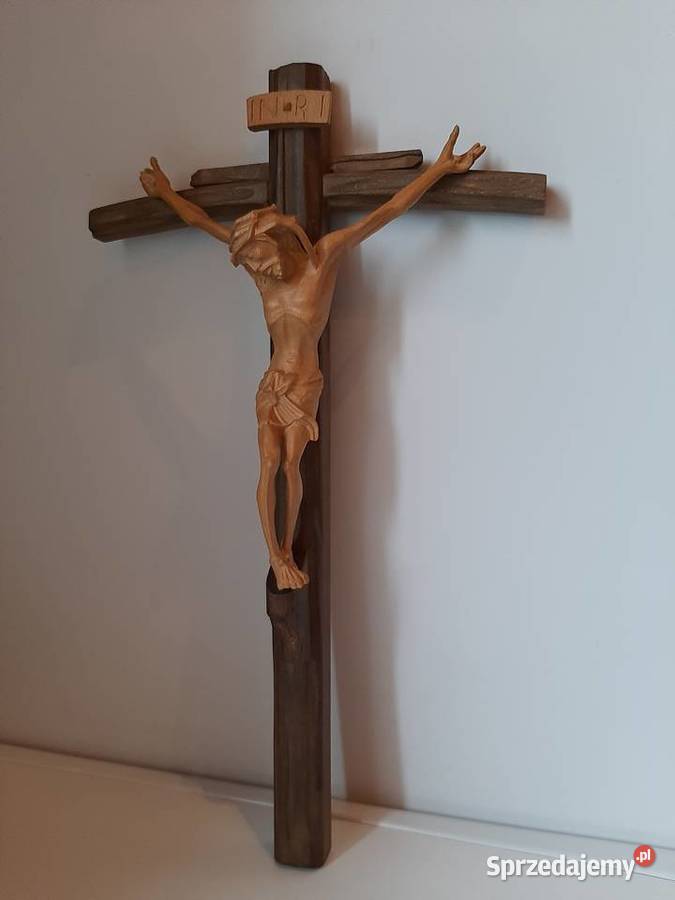 Rzeźba z drewna, Ukrzyżowanie, krzyż drewniany