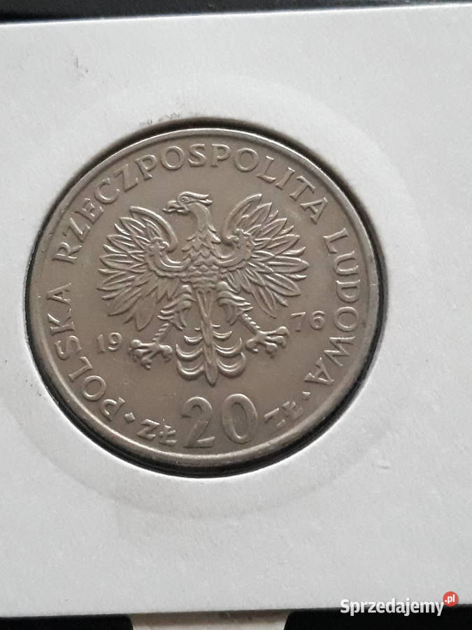 20 Marceli Nowotko 1976 r bez znaku mennicze Konin sprzedam