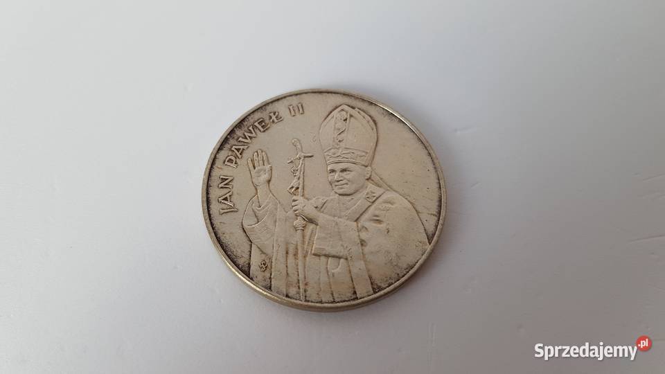 10 000 Papież Jan Paweł II 1987 Ag 750 srebro Dąbrowa Górnicza