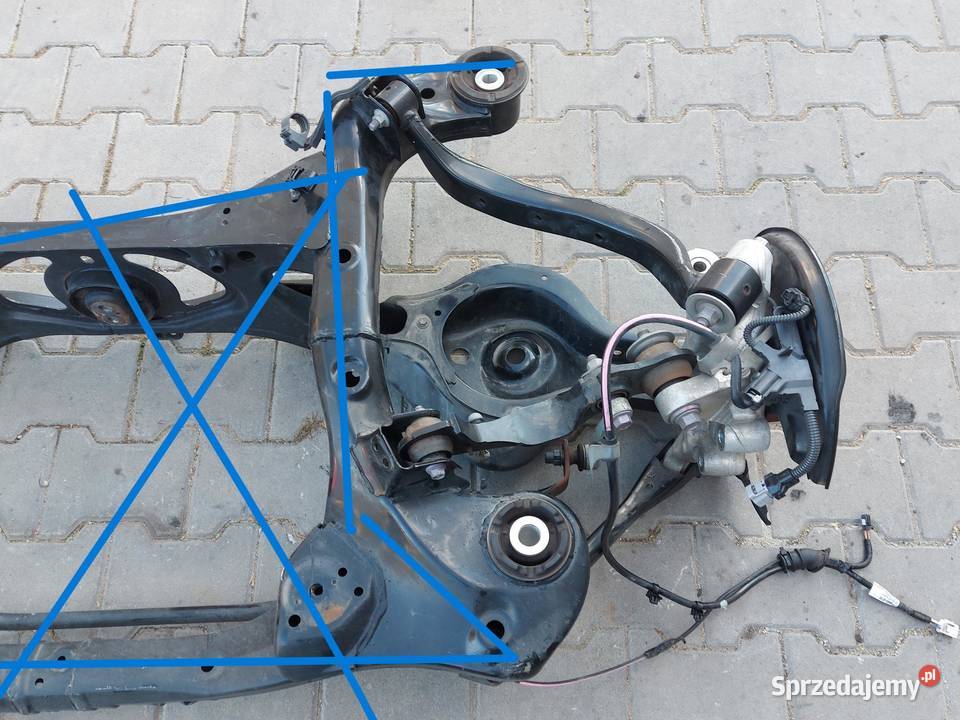 LEXUS RX500H V 5 2023 ZAWIESZENIE PRAWY TYŁ dolnośląskie