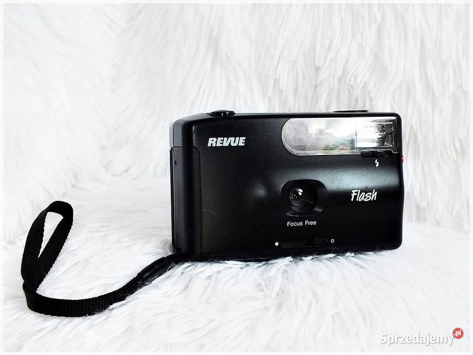 Aparat analogowy REVUE Flash na klisze z lampą sprzedam