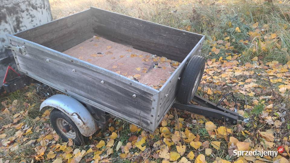 Przyczepa dmc 400 Stema z dokumentami do burtowe lubuskie Żary