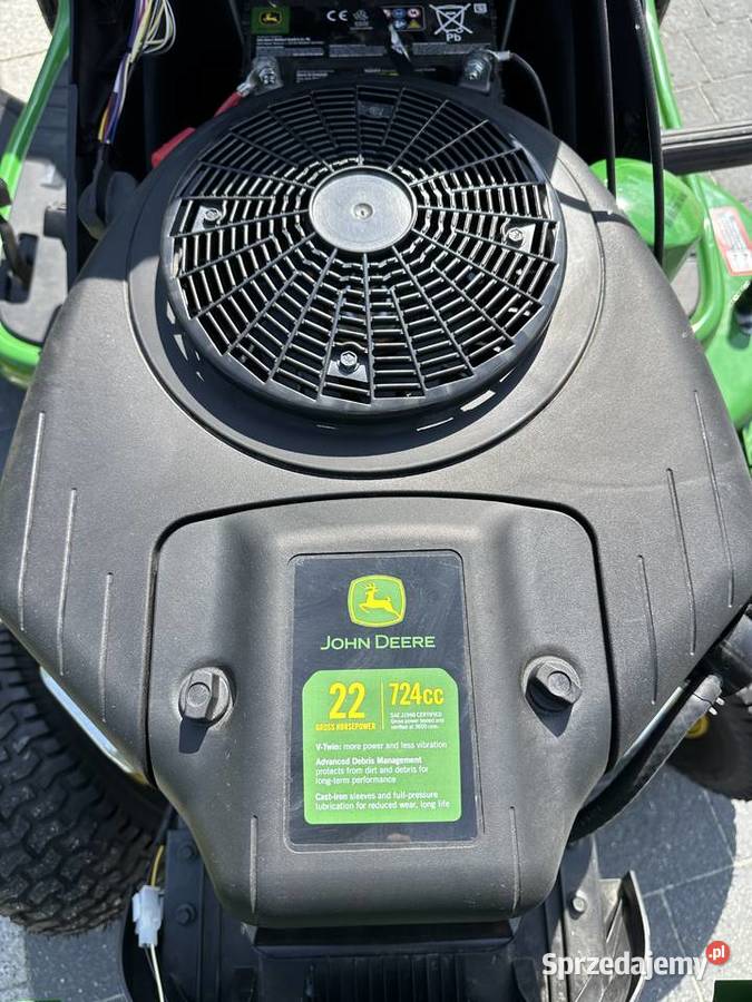 Traktorek kosiarka John Deere S120 Nowy 22HP Tarnów
