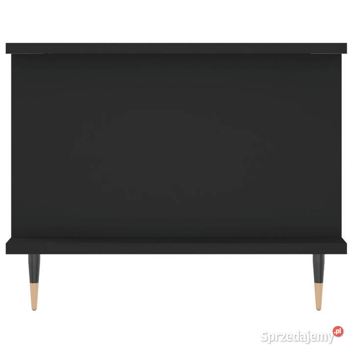 Stolik kawowy czarny 90x50x40 materiał Meble Warszawa