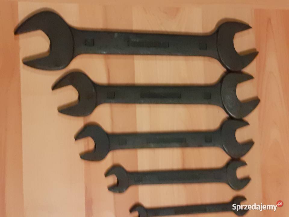 Klucze płaskie dwustronne Polskie PRL 5 Chorzów sprzedam