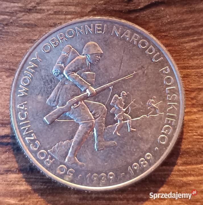 Moneta 500 50 Rocznica Wojny Obronnej Narodu