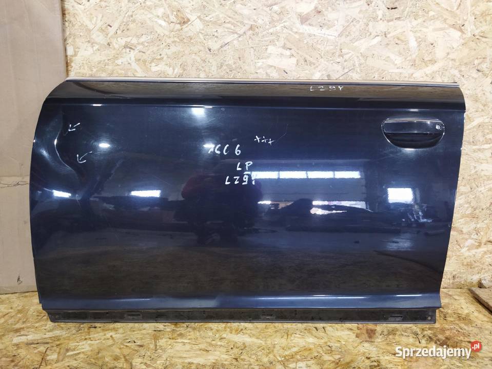 DRZWI LEWY PRZÓD AUDI A6 C6 LIFT LZ9Y Przystajń