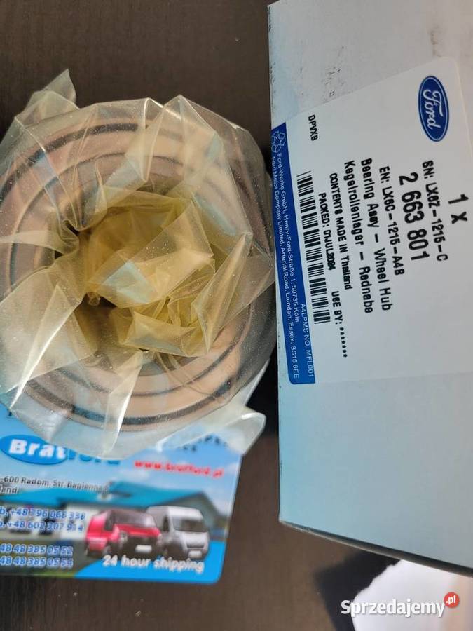 Łożysko Ford KUGA ESCAPE RANGER 2663801 osobowe Radom