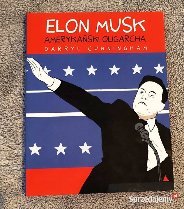 Eleon Musk Amerykański Oligarcha Cunninghan miękka z obwolutą Rybnik