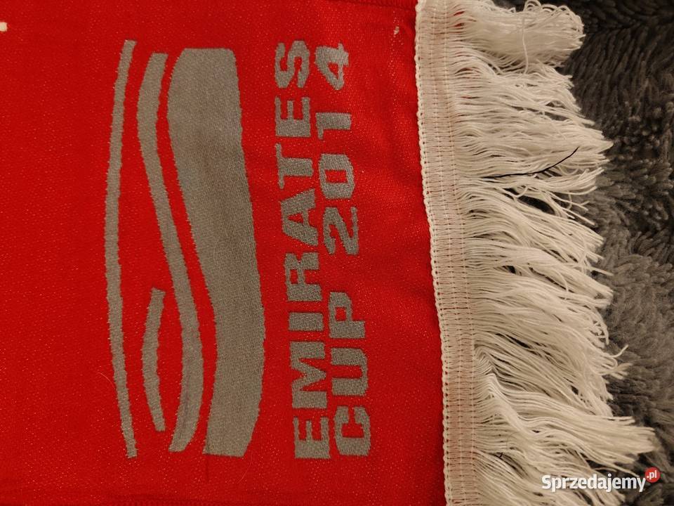 Szalik Meczowy Emirates Cup 2014 Arsenal Monaco Wrocław sprzedam