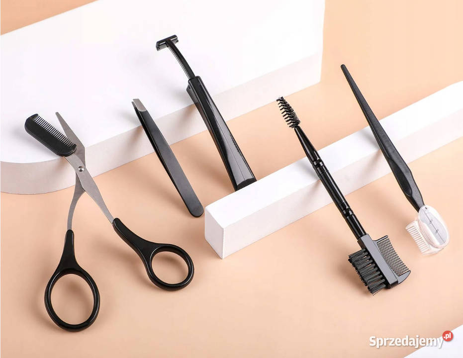 Zestaw do regulacji i pielęgnacji brwi 5w1