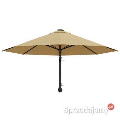 vidaXL Parasol ścienny na metalowym Warszawa sprzedam