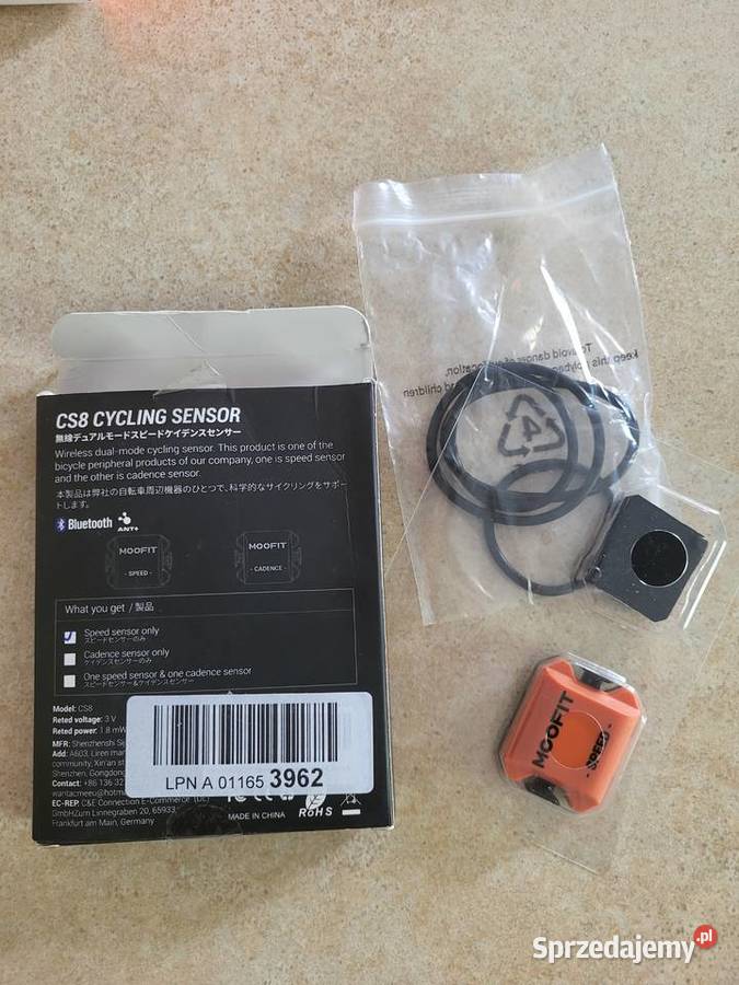Moofit CS8 czujnik prędkości do roweru Bluetooth Żyrardów