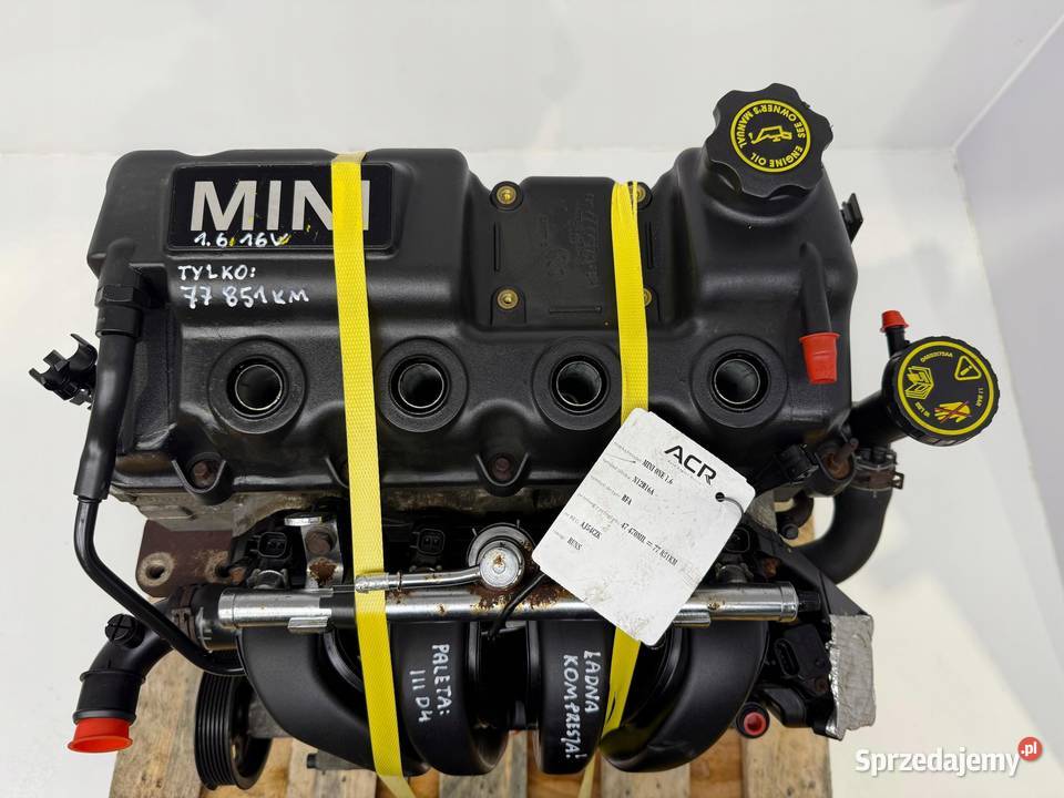 SILNIK Mini One R50 R52 R53 16 16V 90 W10B16A Rudka