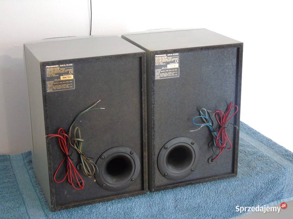 Kolumny stereo Panasonic sbAK28 sprawne 200 wat Jasło