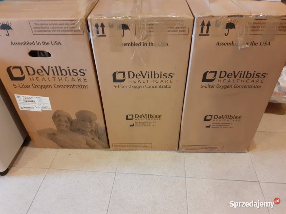 Koncentrator tlenu 525Ks Devilbis Nowe 3 Warszawa