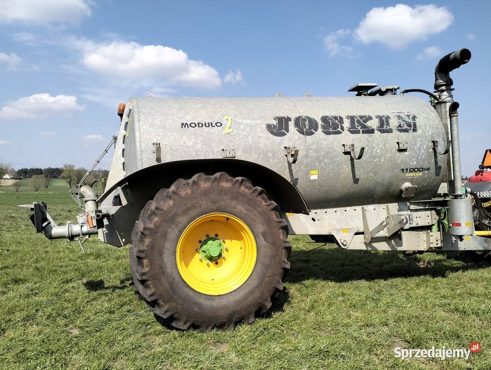Beczkowóz wóz asenizacyjny JOSKIN Modulo 11000L
