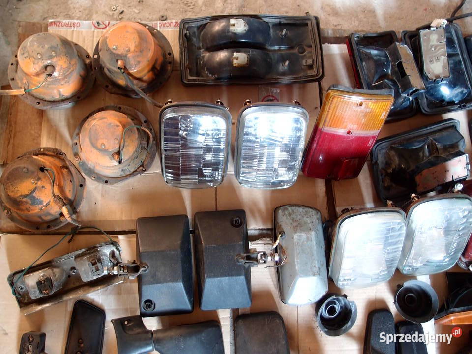 Lampy przednie Tylne Lustra Fiat 126p i 125p