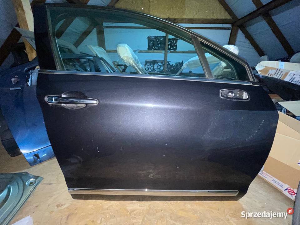 CITROEN C5 III DRZWI PRZEDNIE PRAWE Czarny Dunajec