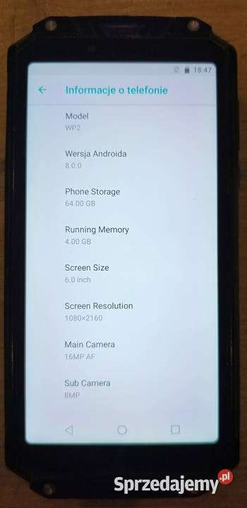 Oukitel WP2 bateria 10000 mAH Telefony i Akcesoria Sosnowiec