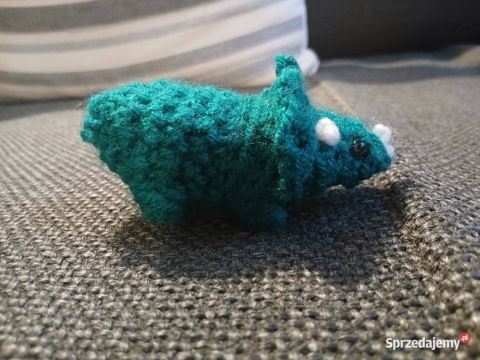 Pluszowy triceratops Maskotki Warszawa sprzedam